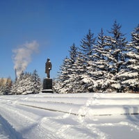 Photo taken at Площадь им. Ленина by Viktor G. on 1/15/2013