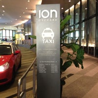 Photo taken at Taxi Stand @ ION Orchard by Barbara V. on 11/7/2012