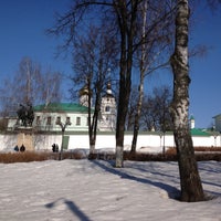 Photo taken at Борисоглебский мужской монастырь by Наталья Т. on 4/13/2013