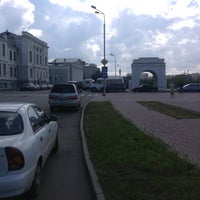 Photo taken at Омские ворота by Seryozha I. on 7/8/2013