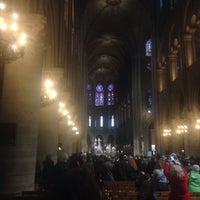 Photo taken at Église Notre-Dame de l&amp;#39;Espérance by Anastasia P. on 5/1/2015
