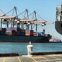 Photo taken at Long Beach Port by Omid L. on 2/21/2014