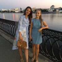 Photo taken at Набережная у Динамо by Ksenya M. on 7/23/2018
