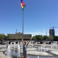 Photo taken at Поющий фонтан by Ksenya M. on 6/19/2018