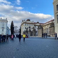 Photo taken at Statue of Tomáš Garrigue Masaryk by 77com on 1/5/2020