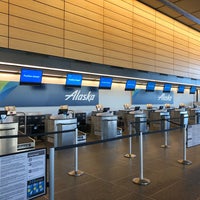 alaska ticket counter airlines