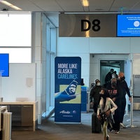 Photo taken at Gate D8 by Todd M. on 2/13/2022