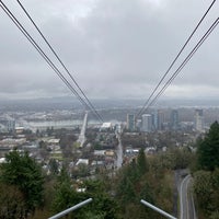 Photo taken at Portland Aerial Tram - Upper Terminal by Todd M. on 12/21/2019