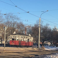 Photo taken at Памятник блокадному трамваю by Pavel B. on 3/29/2018