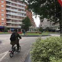 Photo taken at Plaza Campuzano by Pedro C. on 7/8/2017