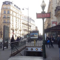 Photo taken at Métro Charles Michels [10] by Pedro C. on 3/11/2015