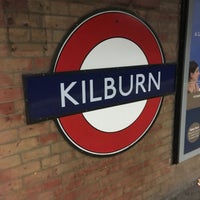 Photo taken at Kilburn London Underground Station by Dave V. on 7/12/2017