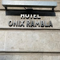 Photo taken at Hotel Onix Rambla by Ahmad on 9/16/2021