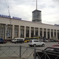 Photo taken at Finlyandsky Railway Station (FVS) by Ирина А. on 4/17/2013