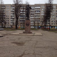 Photo taken at Памятник Варенцовой by Anna G. on 11/14/2013