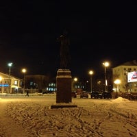 Photo taken at Памятник Варенцовой by Anna G. on 12/4/2013