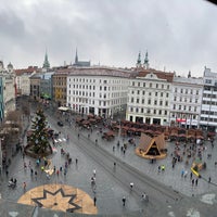 Photo taken at Náměstí Svobody by Martin Š. on 11/27/2023