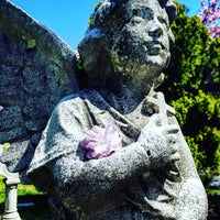 Photo taken at Glenwood Cemetery by Mary Kate on 4/18/2016
