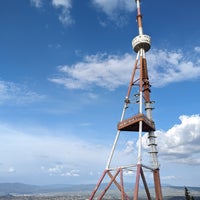 Photo taken at Tbilisi TV Broadcasting Tower by Adam Ř. on 9/26/2023