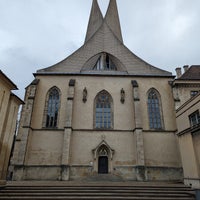 Photo taken at Emauzy Abbey by Adam Ř. on 12/14/2023