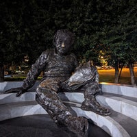 Photo taken at Albert Einstein Memorial by Adam Ř. on 3/23/2023