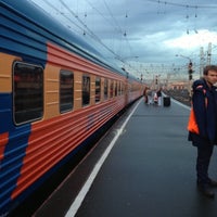 Photo taken at Поезд № 63/64 «Две столицы» Санкт-Петербург — Москва by Dari&amp;#39;a Z. on 5/30/2013