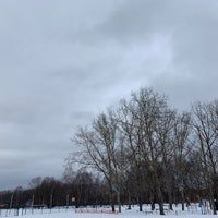 Photo taken at Полежаевский парк by Mike M. on 2/12/2022