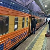 Photo taken at Поезд № 20/19 «Мегаполис» Москва – Санкт-Петербург by Mike M. on 10/30/2021