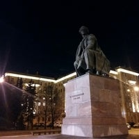 Photo taken at Памятник Чернышевскому by Mike M. on 11/3/2017