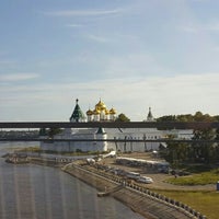 Photo taken at набережная реки Костромы by Mike M. on 6/26/2016