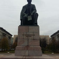 Photo taken at Памятник Чернышевскому by Mike M. on 10/27/2017