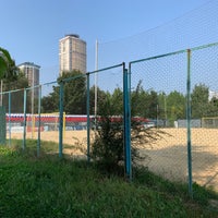 Photo taken at Стадион для пляжных видов спорта «Янтарь» by Mike M. on 8/27/2021
