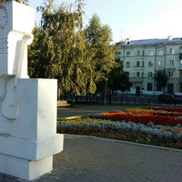 Photo taken at Vysotsky Square by Mike M. on 10/2/2017