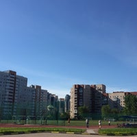 Photo taken at Стадион школы Олимпийского резерва by Mike M. on 5/20/2018