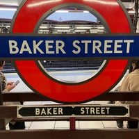 Photo taken at Baker Street London Underground Station by Captain A. on 11/16/2023