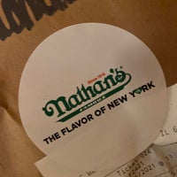 Photo taken at Nathan&amp;#39;s Chicago Style by Chellz @. on 6/17/2021