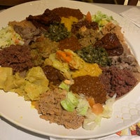 Foto diambil di Messob Ethiopian Restaurant oleh Idalia pada 9/3/2019