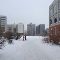 Photo taken at Стадион 82 Школы) by Pavel D. on 2/2/2013