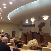 Photo taken at Законодательное Собрание Ульяновской области by Pavel D. on 12/19/2014