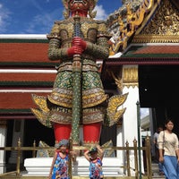 Photo taken at Temple of the Emerald Buddha by M V. on 4/16/2013