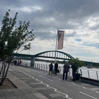 Photo taken at Old Sava Bridge by Danijela . on 5/1/2022