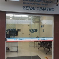 Photo taken at Laboratório de Robótica - Cimatec by Jameh A. on 8/17/2016