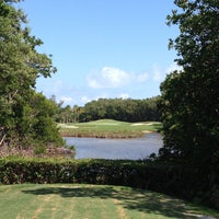 Photo taken at Crandon Golf at Key Biscayne by Andres D. on 4/16/2013