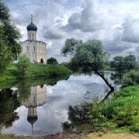 Photo taken at Церковь Покрова на Нерли by Nina G. on 6/23/2013