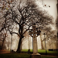 Photo taken at St John at Hackney Churchyard Gardens by Mario R. on 12/11/2013