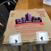 Photo taken at Joe’s New York Pizza by Andrea A. on 3/7/2021