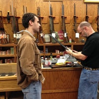 Photo taken at Chuck&amp;#39;s Firearms by Jason S. on 11/24/2012