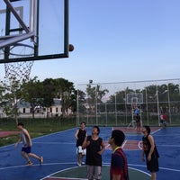 Photo taken at Basketball Court @Perfect Place by Tanakorn M. on 4/19/2015