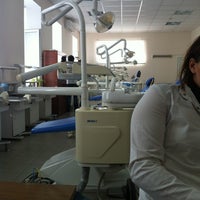 Photo taken at Стоматологическая Поликлиника СОГМА by Fa T. on 10/2/2012