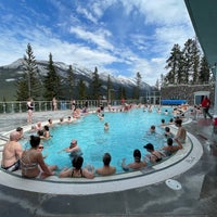 Photo taken at Banff Upper Hot Springs by Taylor E. on 6/2/2022